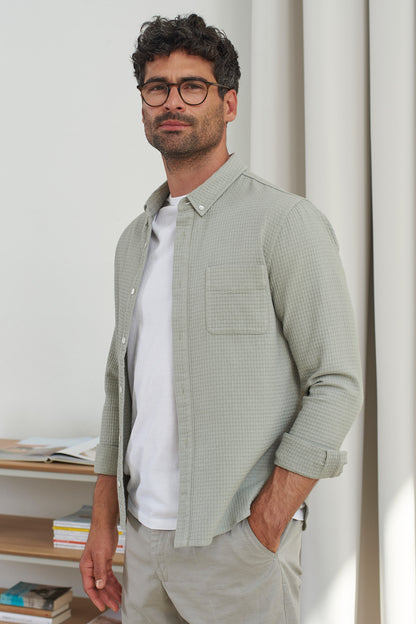 About Companions - KEN shirt eco crepe reed