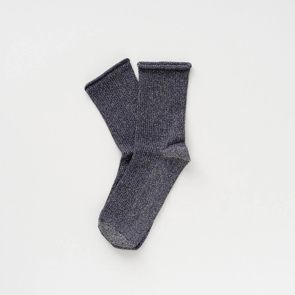 KLUE - Glitter Lurex Socken Grau