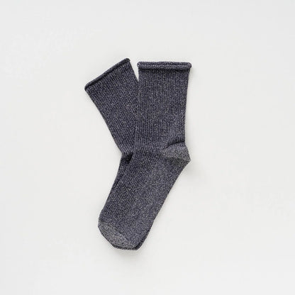 KLUE - Glitter Lurex Socken Grau