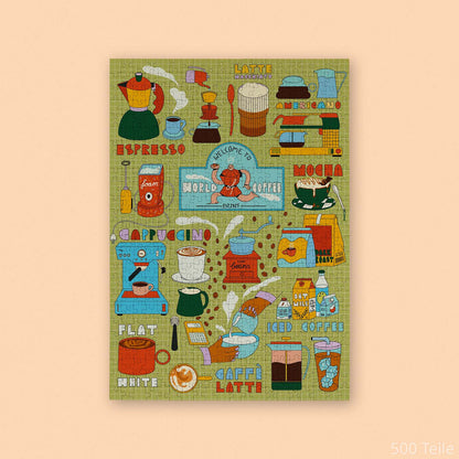 Willa Wunst - Kaffee Puzzle 500 Teile