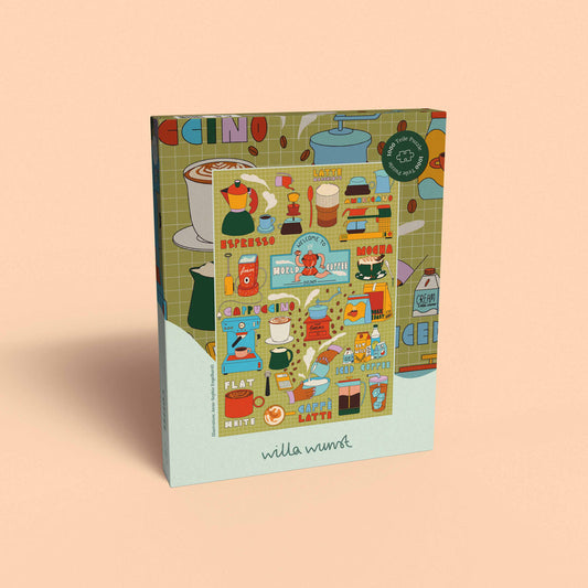 Willa Wunst - Kaffee Puzzle 500 Teile