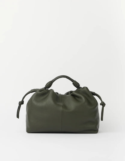 O MY BAG - Kiki Midi Soft Grain Leather Moss