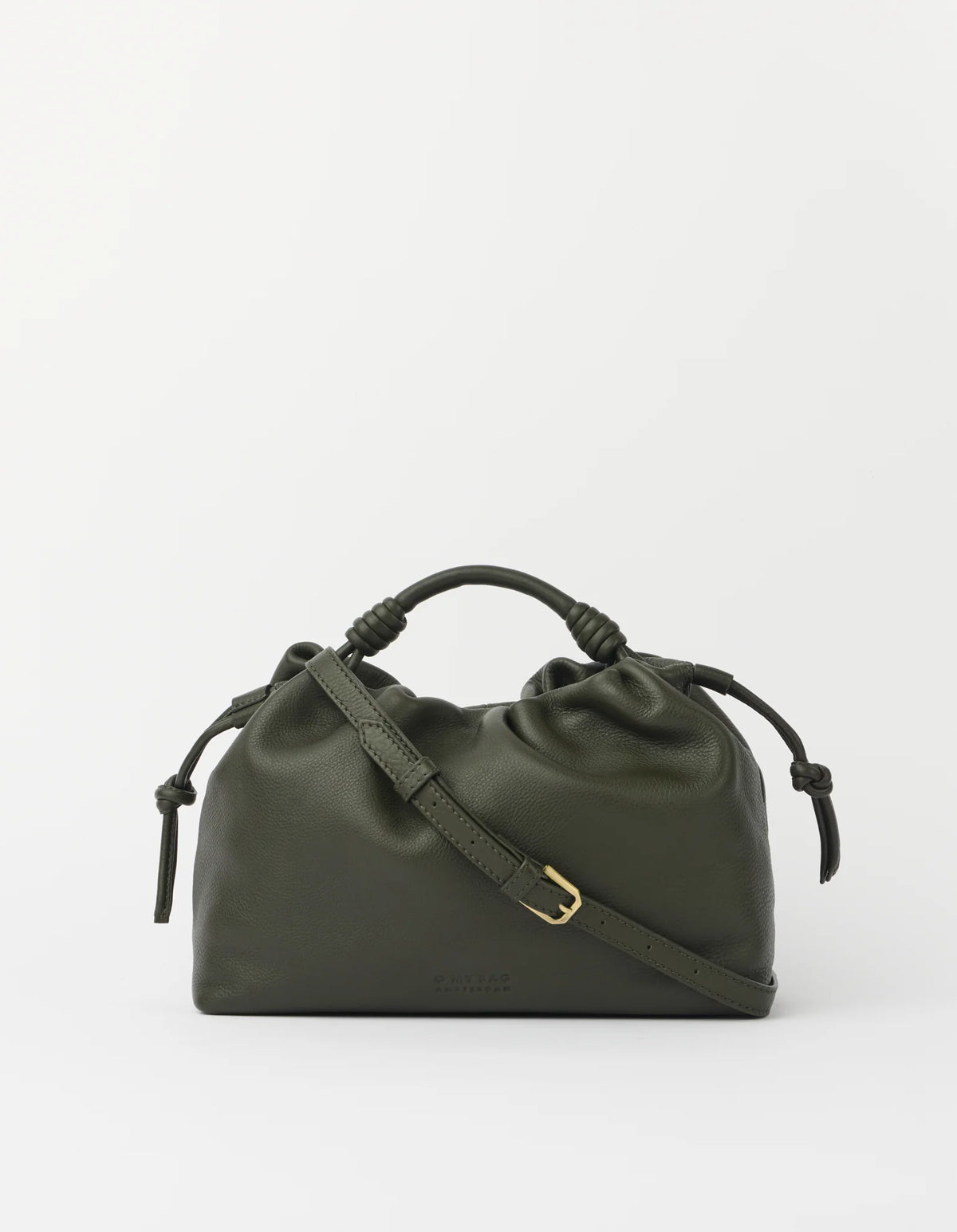 O MY BAG - Kiki Midi Soft Grain Leather Moss