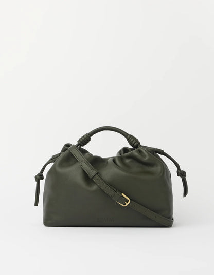 O MY BAG - Kiki Midi Soft Grain Leather Moss
