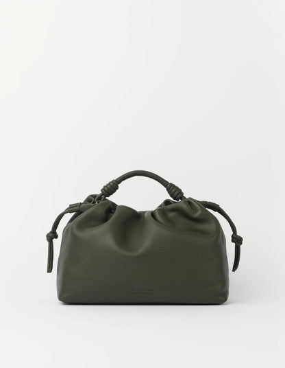 O MY BAG - Kiki Midi Soft Grain Leather Moss