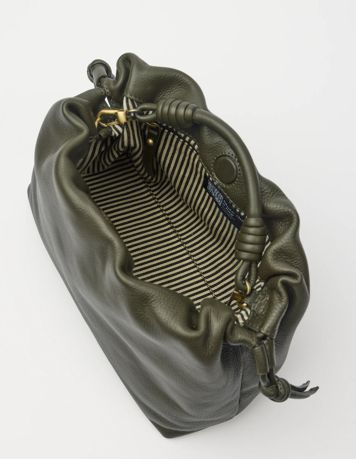 O MY BAG - Kiki Midi Soft Grain Leather Moss