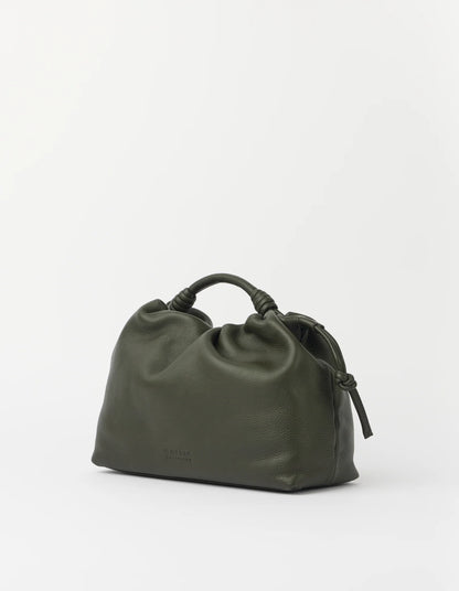 O MY BAG - Kiki Midi Soft Grain Leather Moss