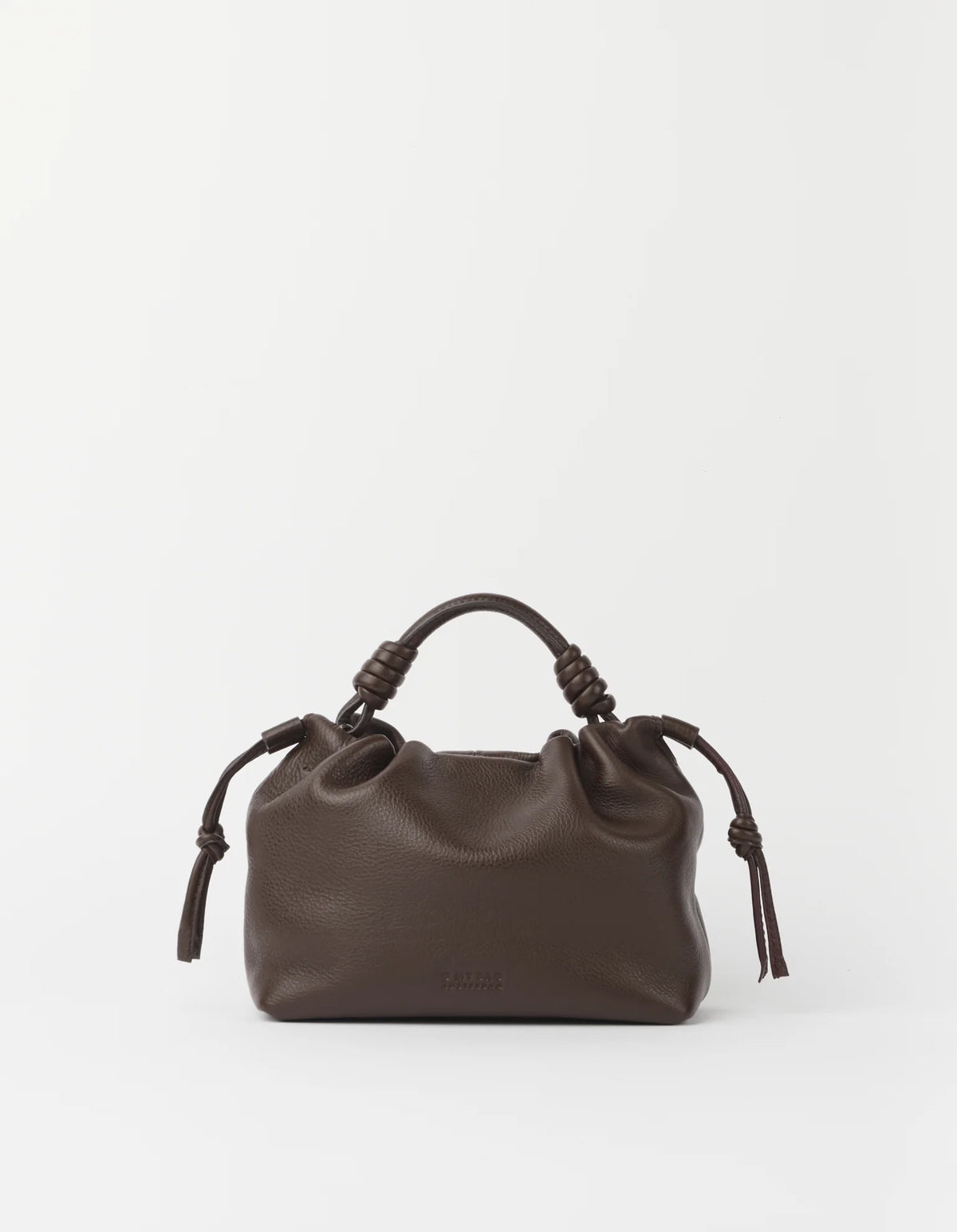O MY BAG - Kiki Mini Soft Grain Leather Chocolate