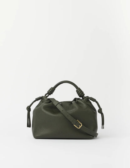 O MY BAG - Kiki Mini Soft Grain Leather Moss