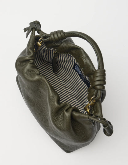O MY BAG - Kiki Mini Soft Grain Leather Moss