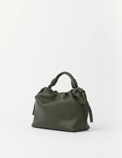 O MY BAG - Kiki Mini Soft Grain Leather Moss