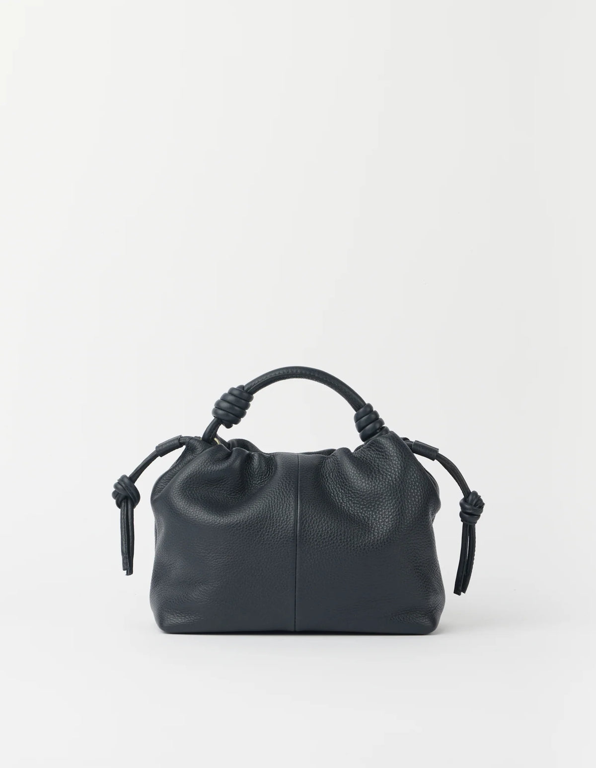 O MY BAG - Kiki Mini Soft Grain Leather Universe Blue