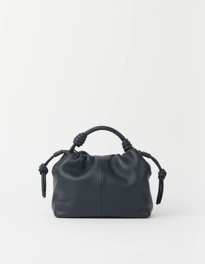 O MY BAG - Kiki Mini Soft Grain Leather Universe Blue