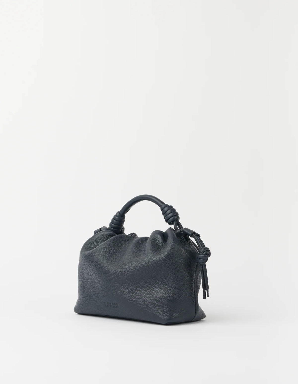 O MY BAG - Kiki Mini Soft Grain Leather Universe Blue