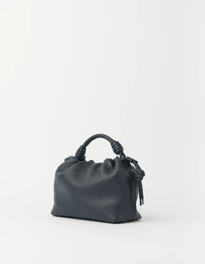 O MY BAG - Kiki Mini Soft Grain Leather Universe Blue