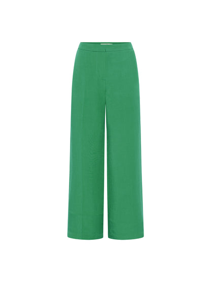 LANIUS - Hose mit weitem Bein green