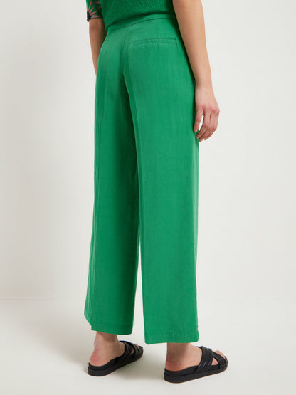 LANIUS - Hose mit weitem Bein green