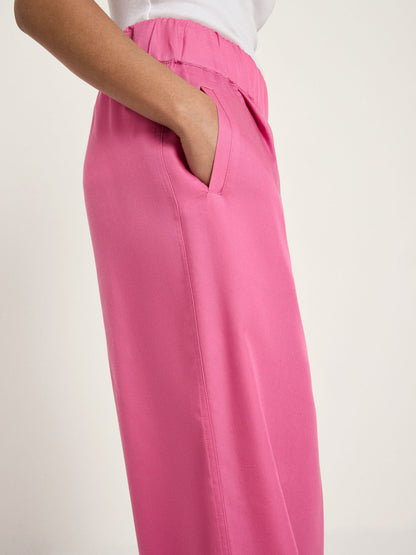 LANIUS - Hose mit weitem Bein bright orchid - WERTE FREUNDE