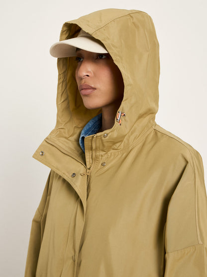 LANIUS - Beschichteter Mantel GRS khaki - WERTE FREUNDE