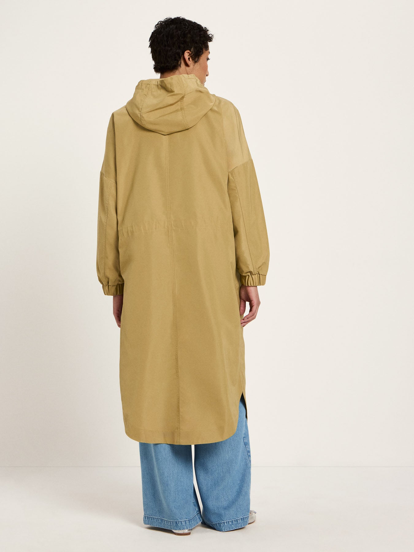 LANIUS - Beschichteter Mantel GRS khaki - WERTE FREUNDE