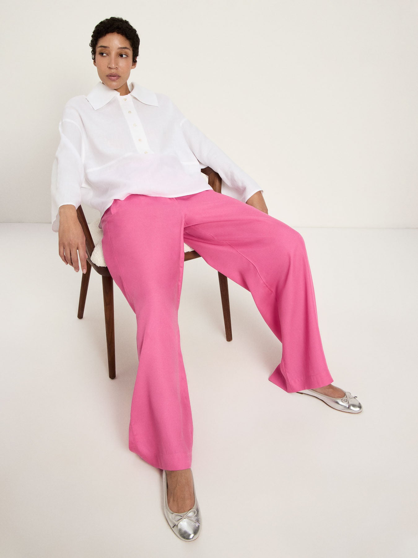 LANIUS - Oversizebluse bright white - WERTE FREUNDE