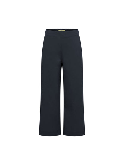 LANIUS - Verkürzte Hose onyx - WERTE FREUNDE