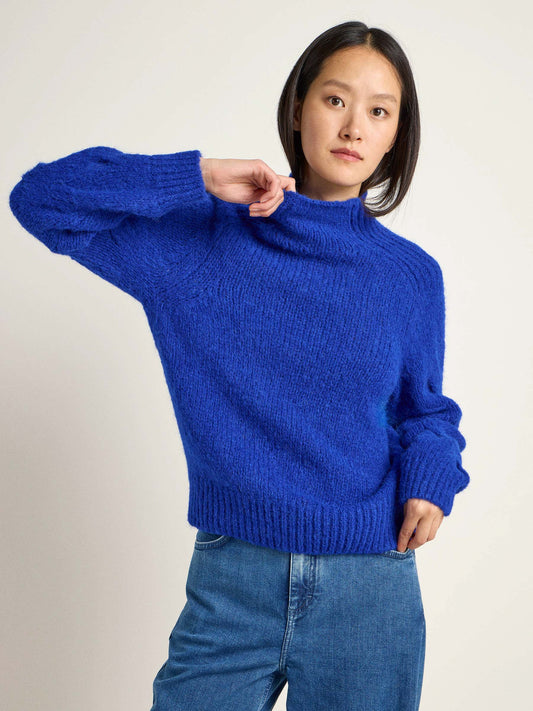 LANIUS - Grobstrick Pullover electric blue