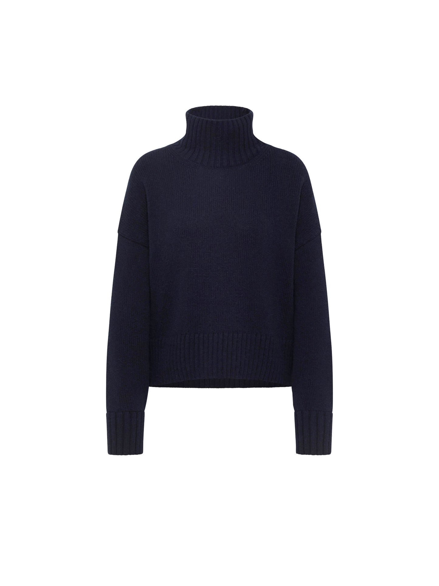 LANIUS - Oversized Pullover midnight melange