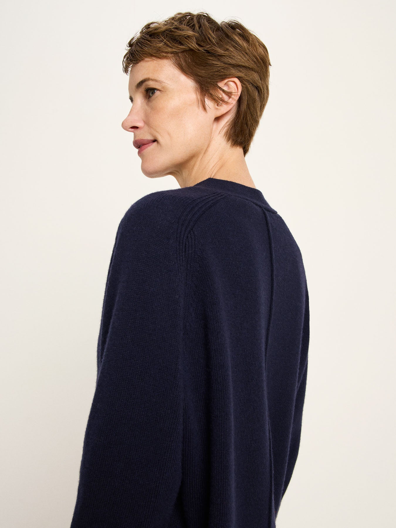 LANIUS - Strickjacke midnight - WERTE FREUNDE