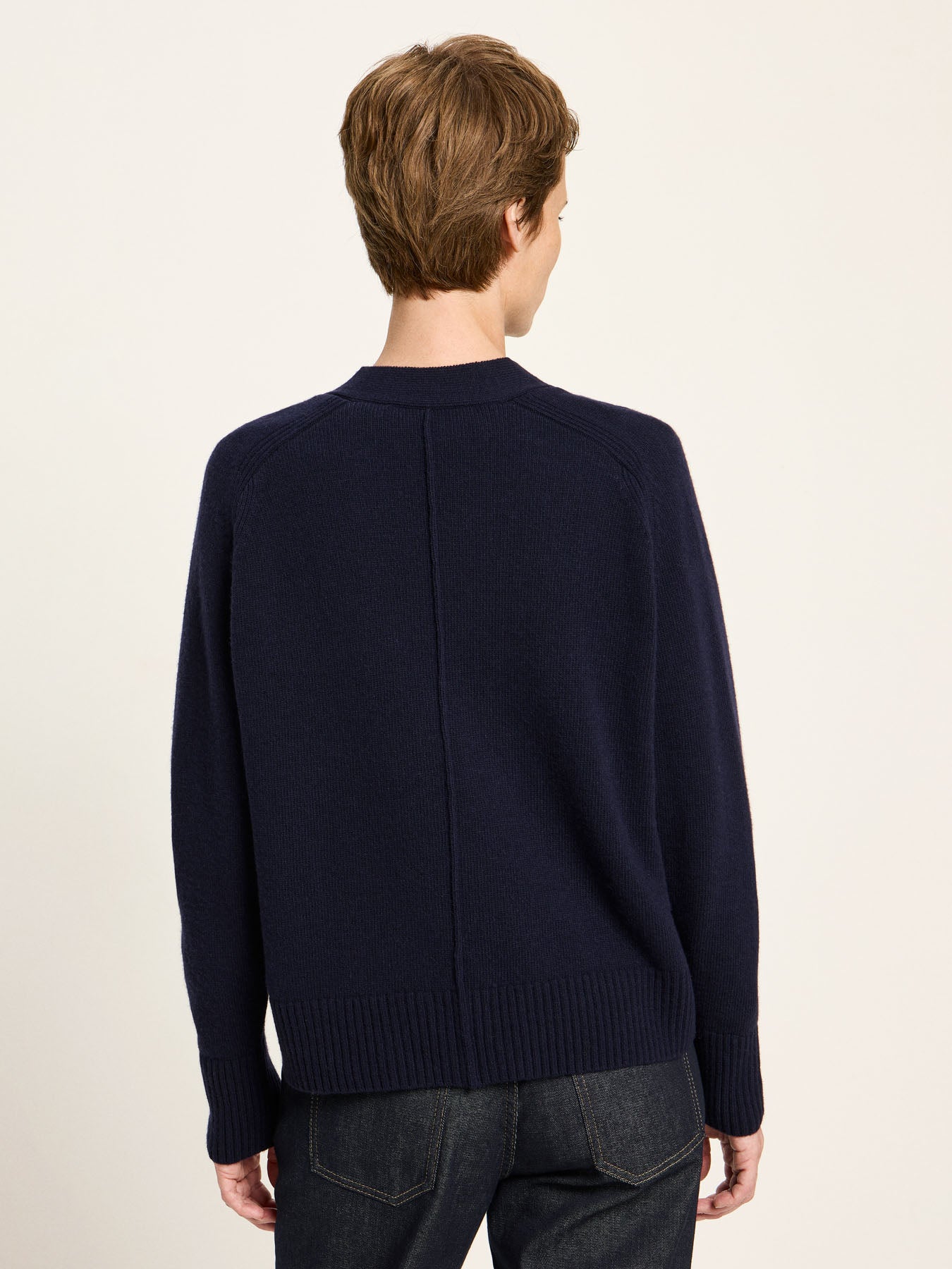 LANIUS - Strickjacke midnight - WERTE FREUNDE