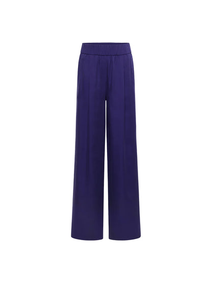 LANIUS - Hose mit weitem Bein violet