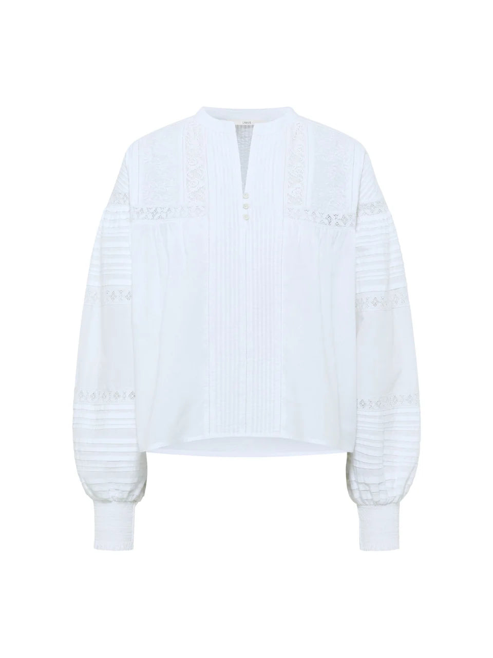 LANIUS - Spitzenbluse white