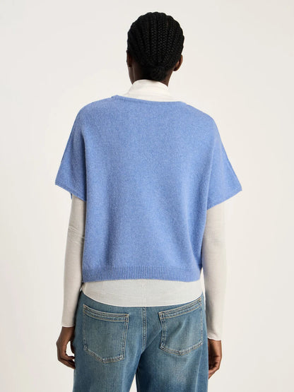 LANIUS - Pullunder light blue melange