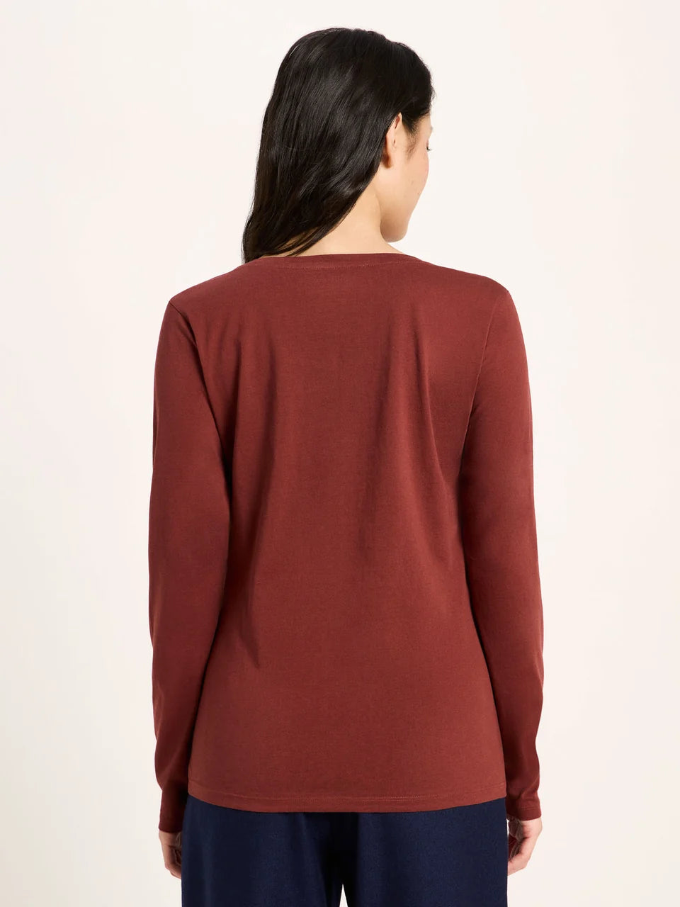 LANIUS - Langarmshirt red mahagony