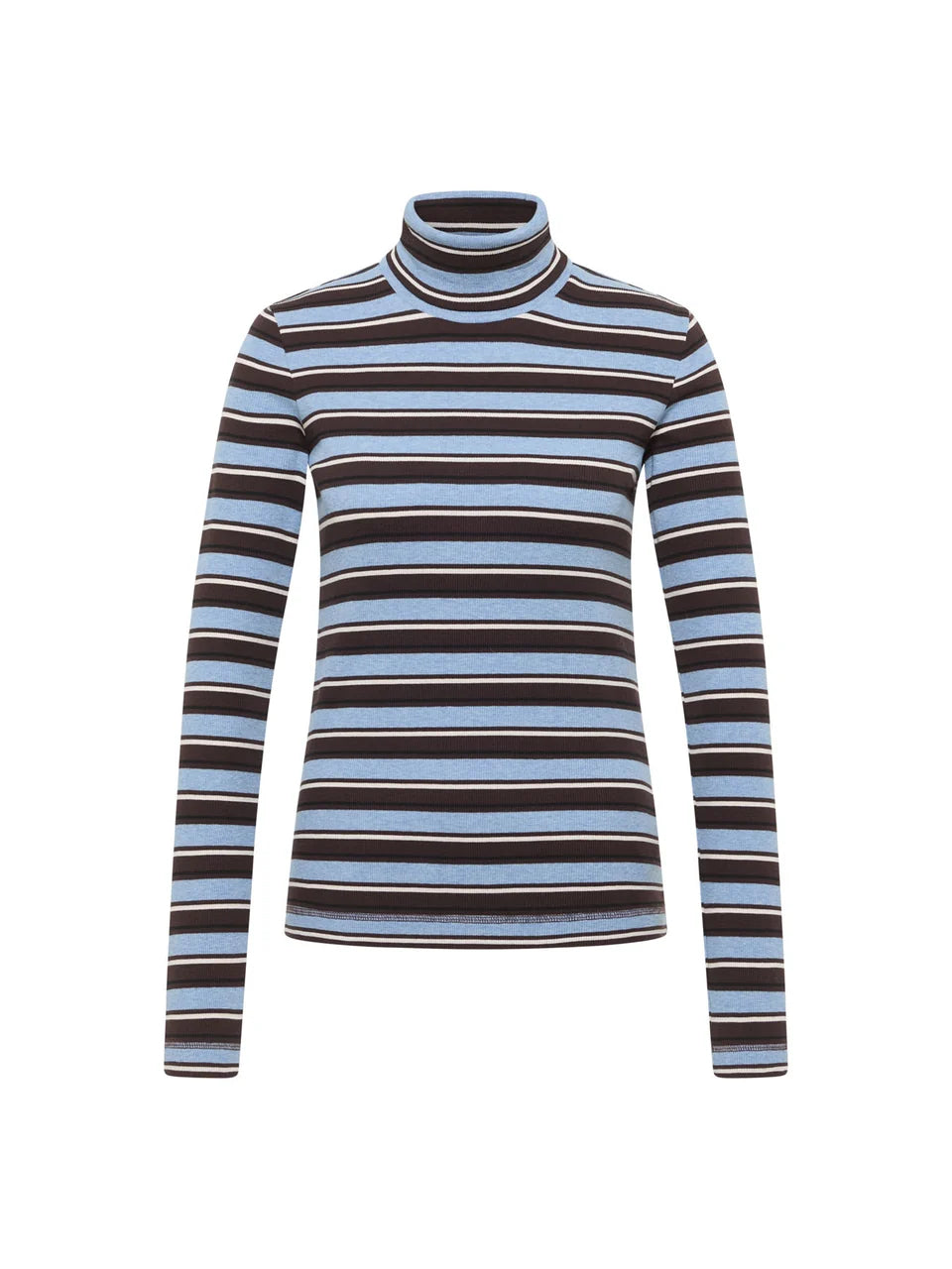 LANIUS - Rollkragenshirt chocolate multicolour