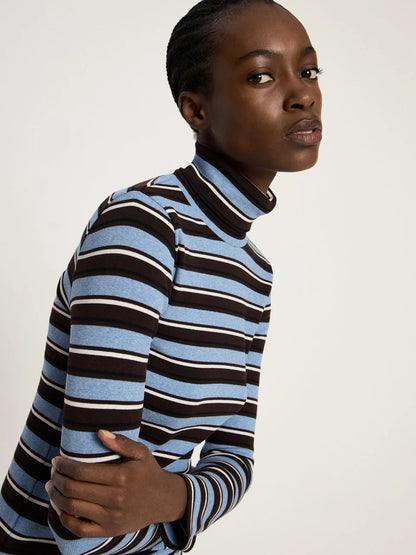 LANIUS - Rollkragenshirt chocolate multicolour
