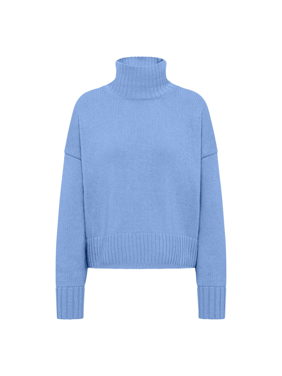 LANIUS - Oversize Pullover light blue melange