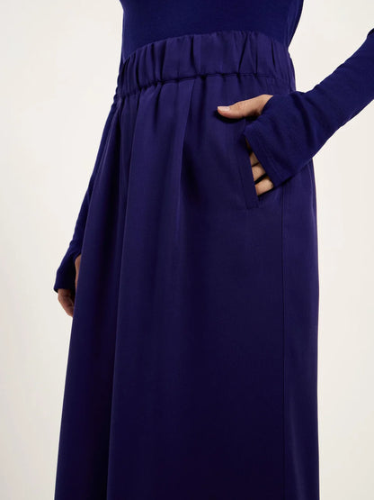 LANIUS - Hose mit weitem Bein violet