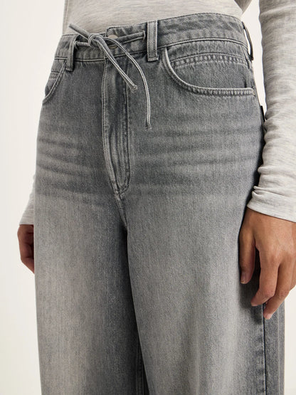 LANIUS - Loose Jeans COAST light grey denim
