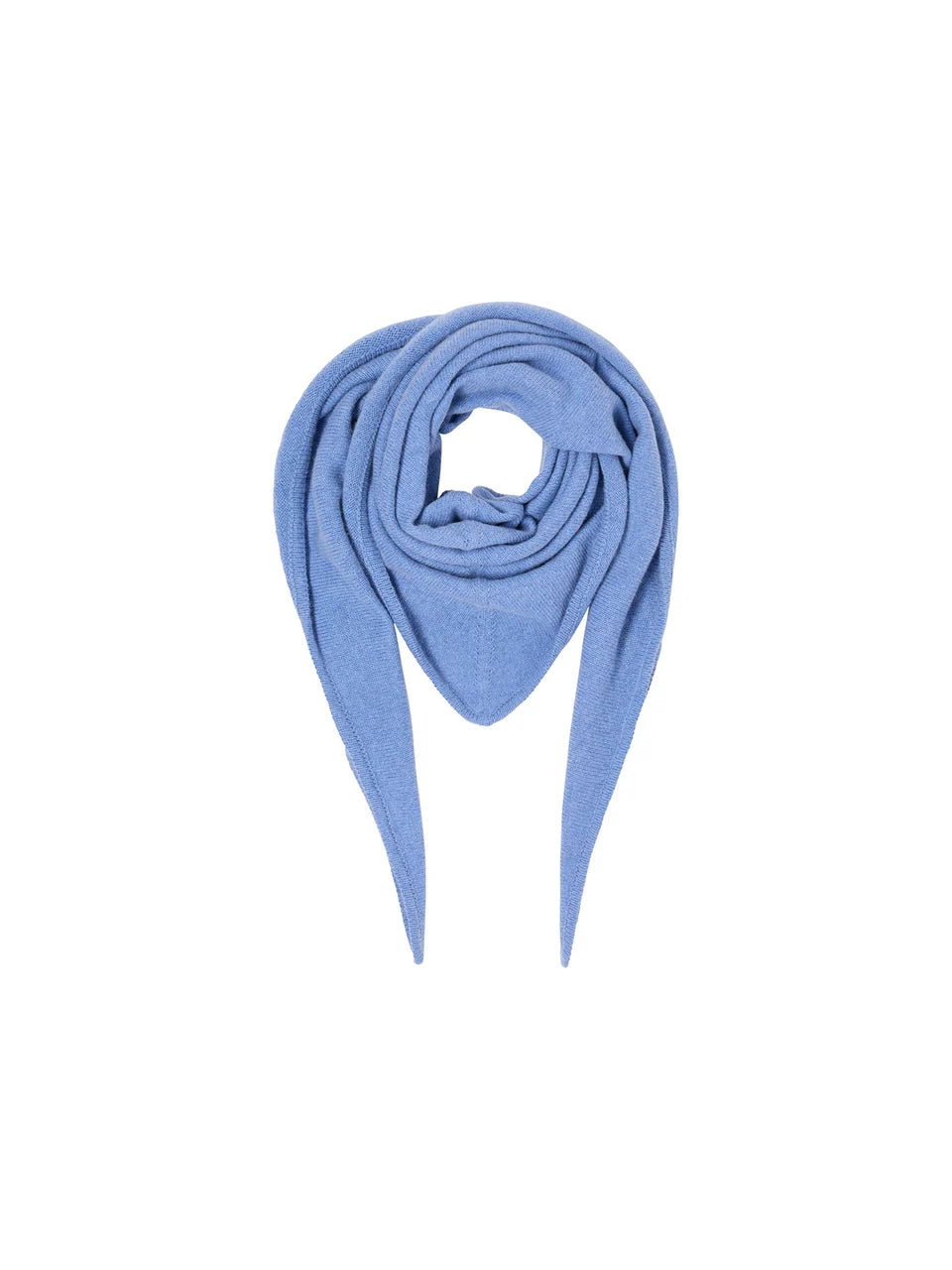 LANIUS - Dreieckschal light blue melange