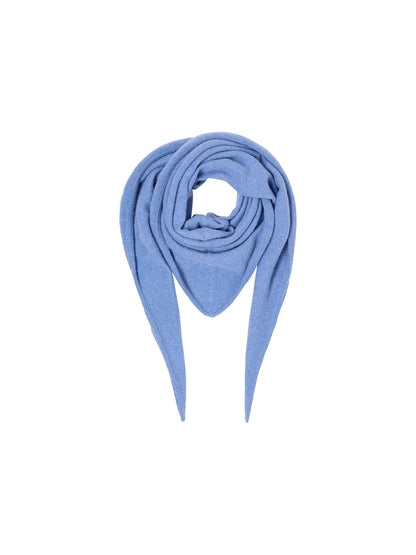 LANIUS - Dreieckschal light blue melange