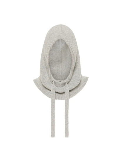 LANIUS - Balaklava Hoodie grey melange