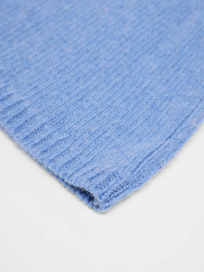 LANIUS - Balaklava Hoodie light blue melange