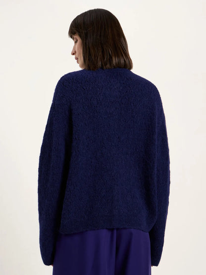 LANIUS - Strickjacke violet