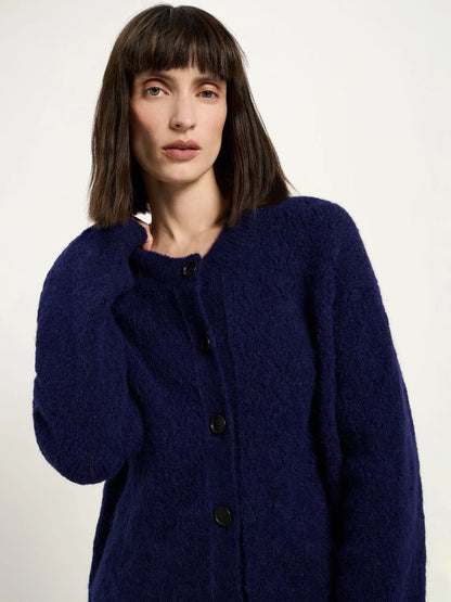 LANIUS - Strickjacke violet