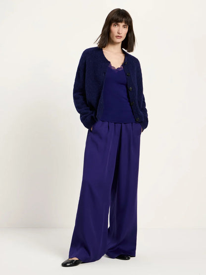 LANIUS - Strickjacke violet