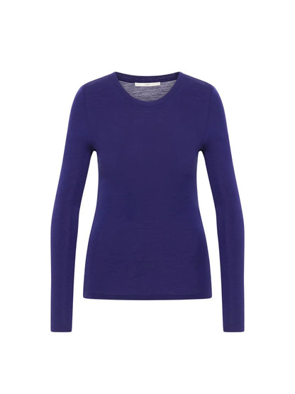 LANIUS - Rundhalsshirt violet