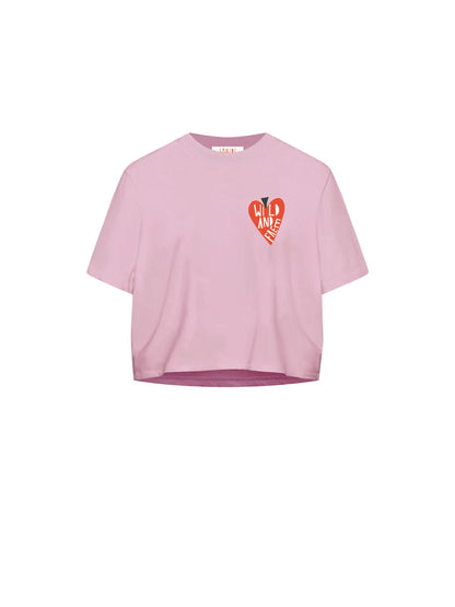 LANIUS - Oversized Statementshirt berry