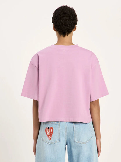 LANIUS - Oversized Statementshirt berry