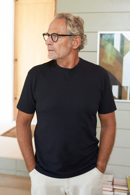 About Companions - LIRON t-shirt black - WERTE FREUNDE